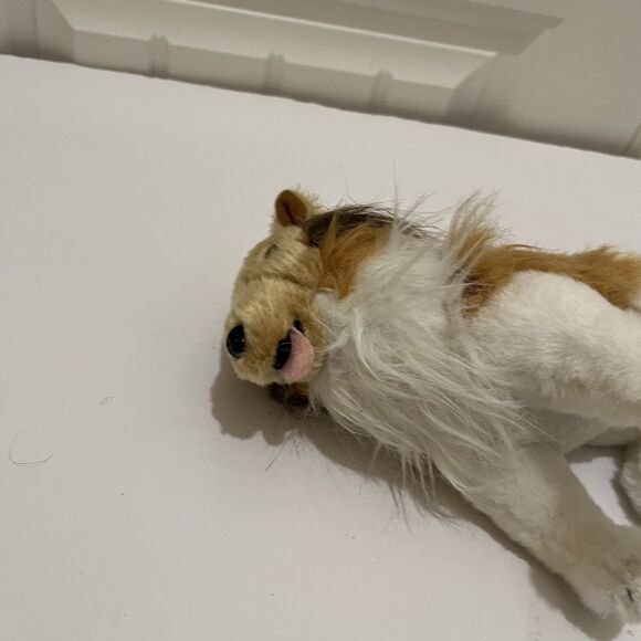 Mascot Factory Brown Collie Lassie Plush Dog Puppy 9" Stuffed Animal - Picture 7 of 8